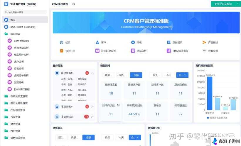 成免费crm软件有哪些优点：为何它能成为企业管理的新宠