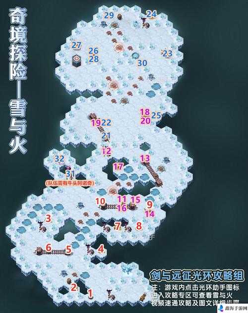 剑与远征雪与火通关路线图 雪与火试炼之地攻略