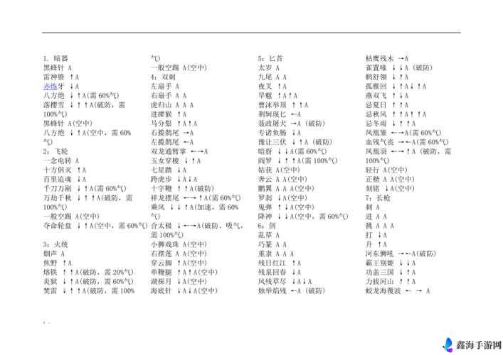 探究流星蝴蝶剑中令人惊叹的连招释放技巧与策略